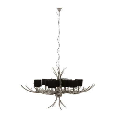 Cobbs 12-Light Shaded Chandelier