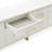 Palm Gate Media Cabinet - Cloud White