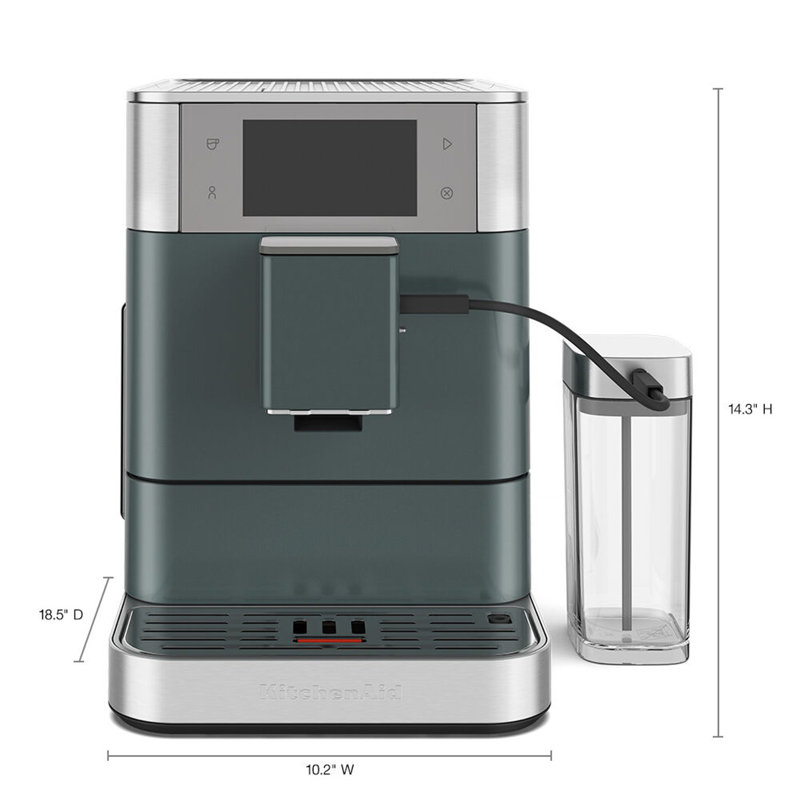 Machine à espresso entièrement automatique KitchenAid en genévrier, Bleu