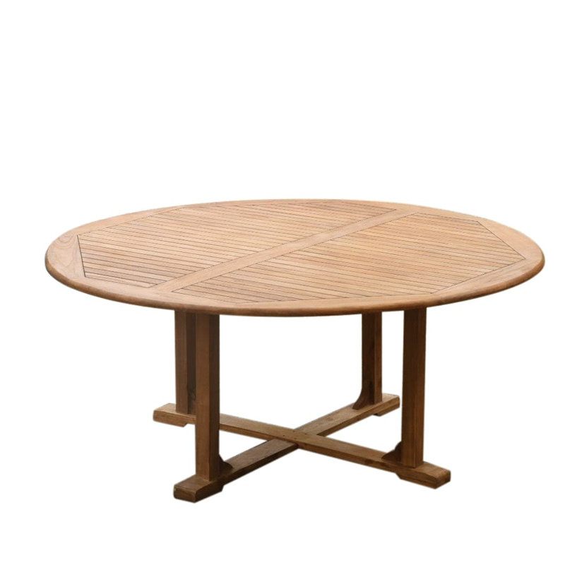 Fredson Outdoor 3 - Piece Teak Bistro Set, 2