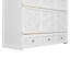 Grand lit escamotable avec grands tiroirs et chargement USB - Lit escamotable mural, blanc brossé-432404149