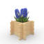 2x2w Planter 28mm Log Cabin