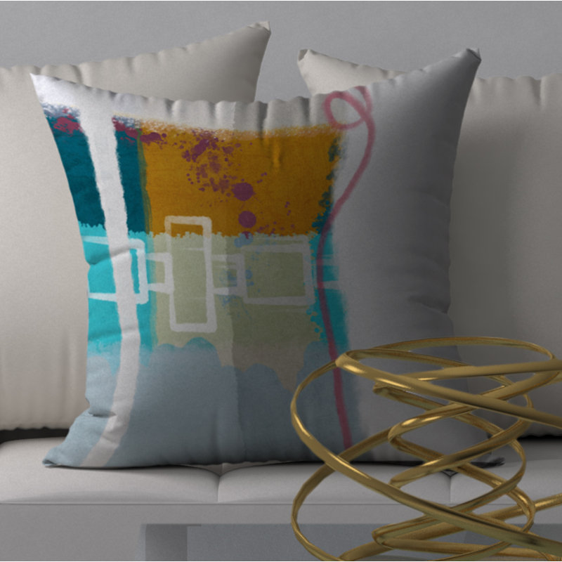  Housse et insert de coussin carré, 24" X 24"