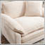 Modern Upholstered Armchair with Ottoman-131260937