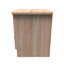 Bhodhini 2 Drawer Bedside Cabinet (Ready Assembled)-1302274292