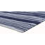 Tapis intérieur / extérieur bleu à motif géométrique tissé à la main 7 pi 6 po x 9 pi 6 po Rugsmith