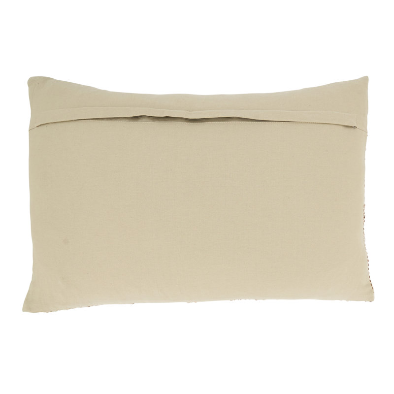 Housse de coussin en coton Gwendolen Collection, H 16 po x l 24 po, Rectangulaire
