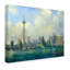 Galan «Cn Tower, Toronto», reproduction de peinture à l'acrylique sur toile tendue-30358172