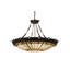 Luminaire suspendu bol 6 lumières Rhythm