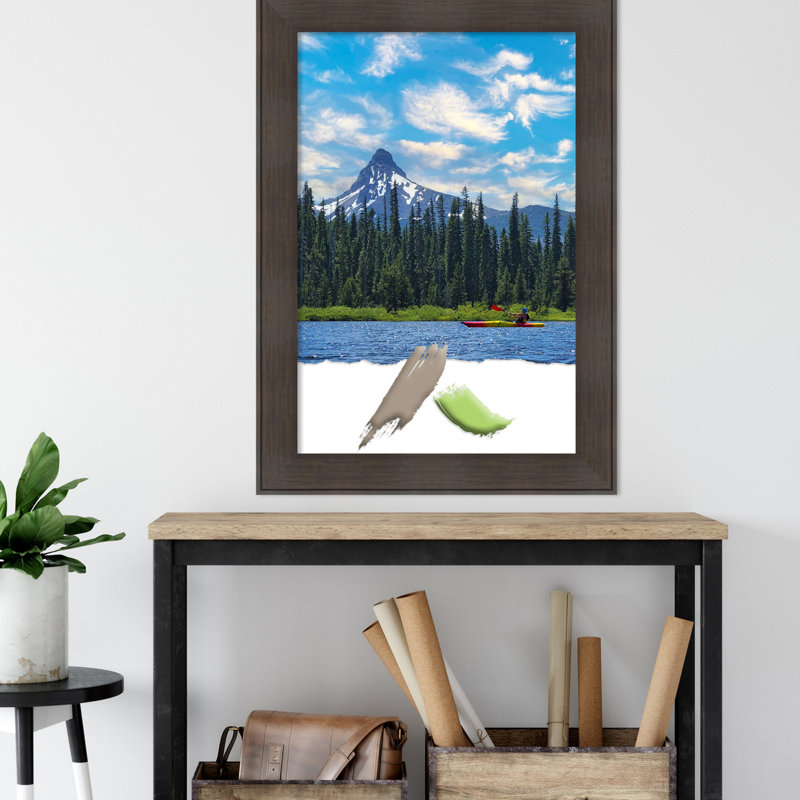 Dupond Brown Picture Frame, 24" W x 36" H