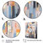 «Orange Grey Interlocking Perspectives», reproduction sur toile encadrée-1910177149-1910177143