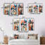 «Whimsical Fashion Gril», 3 pièces sur toile-947773454-947773449
