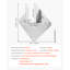 25 attaches ouragan pour chevrons taille intérieure 5,31 x 1,57 x 2,48 po / 135 x 40 x 63 mm