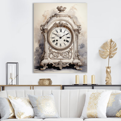 Horloge classique sophistiquée - impression