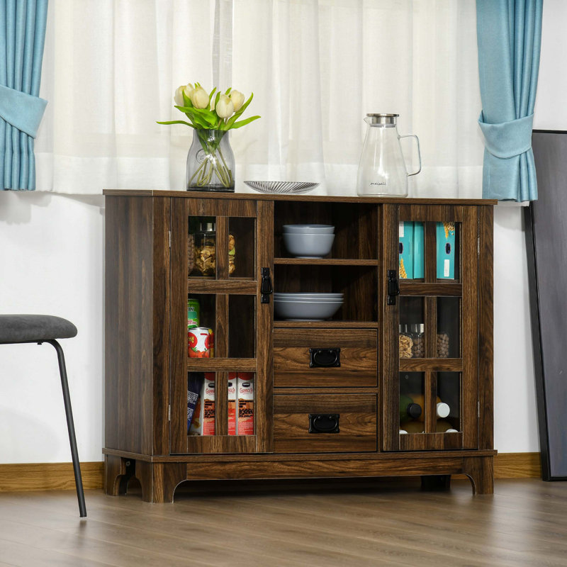 Buffet avec plusieurs options de rangement