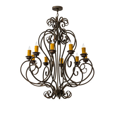 Fernando 10 - Light Dimmable Empire Chandelier