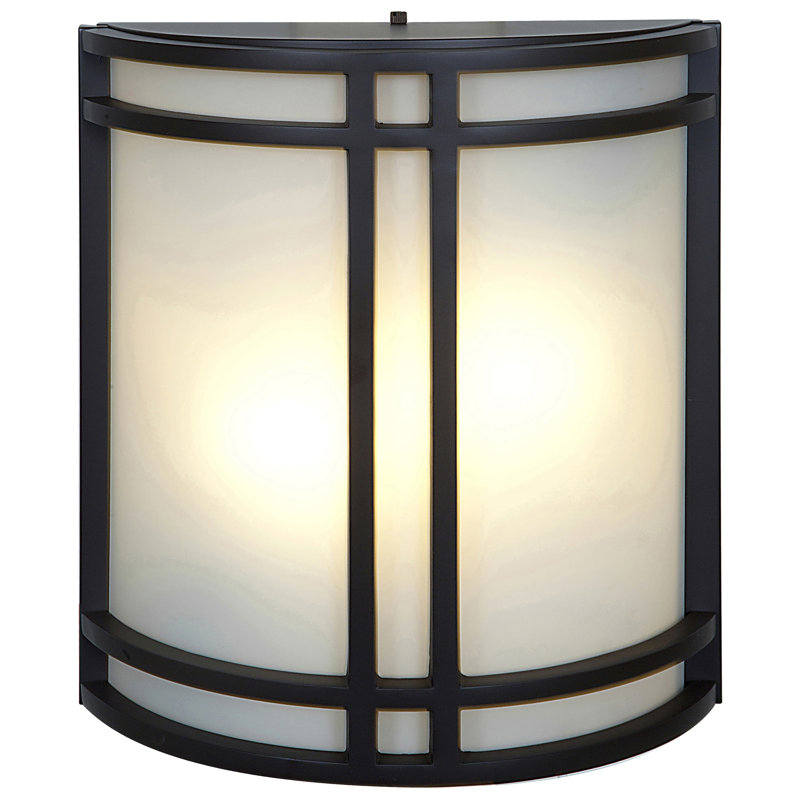Rybicki Wall Light, Fluorescent, Bronze
