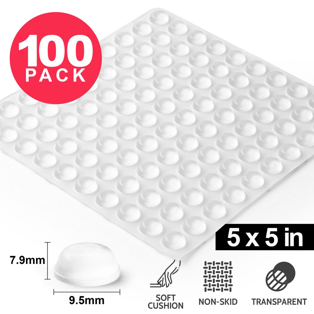 Zulay Home Cabinet Bumpers Clear Adhesive Zulay Kitchen 