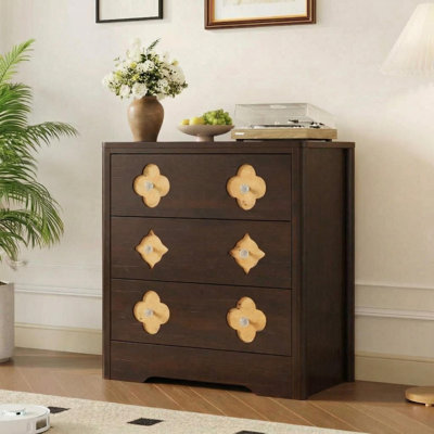 80 cm W Chest of 3 Drawers