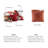 Ensemble d'édredon réversible 5 pièces Bebejan Carnelian Flora-108243031