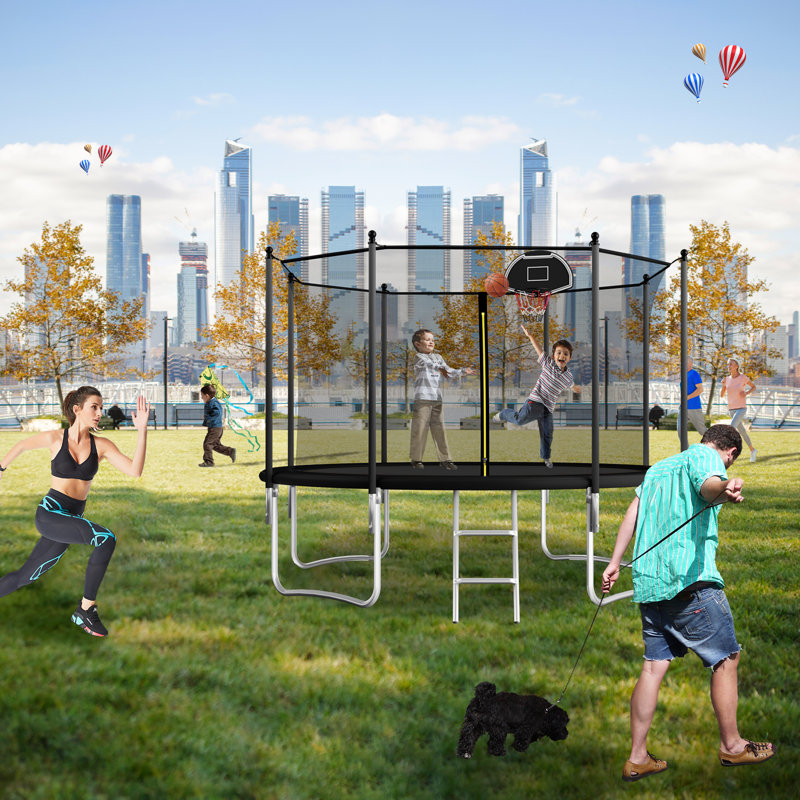 EvoNet Trampoline, Black