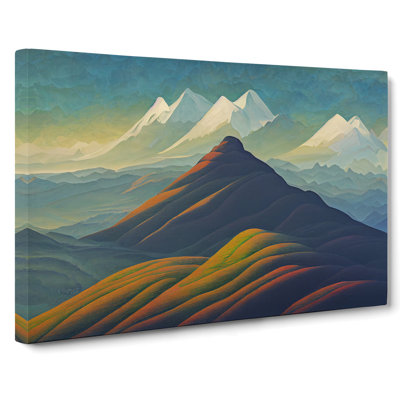 Royal Mountain - Wrapped Canvas Print