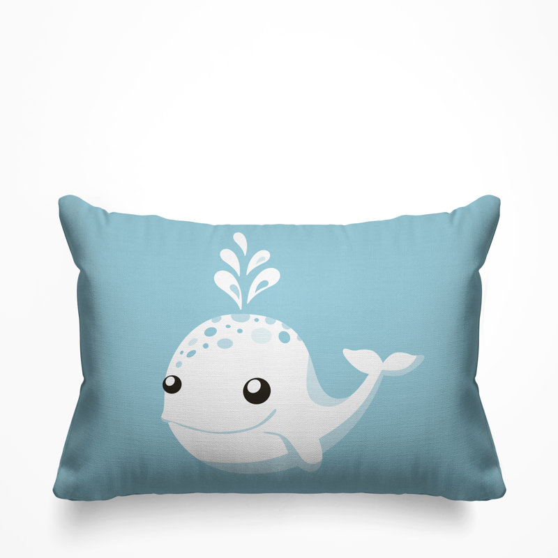 Coussin lombaire, Bleu pastel