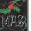 « craie merry », art textuel sur toile tendue-31106459