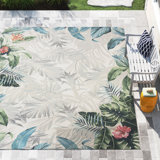 Anniston Multi_Unique Loom Kula Outdoor Modern Rug