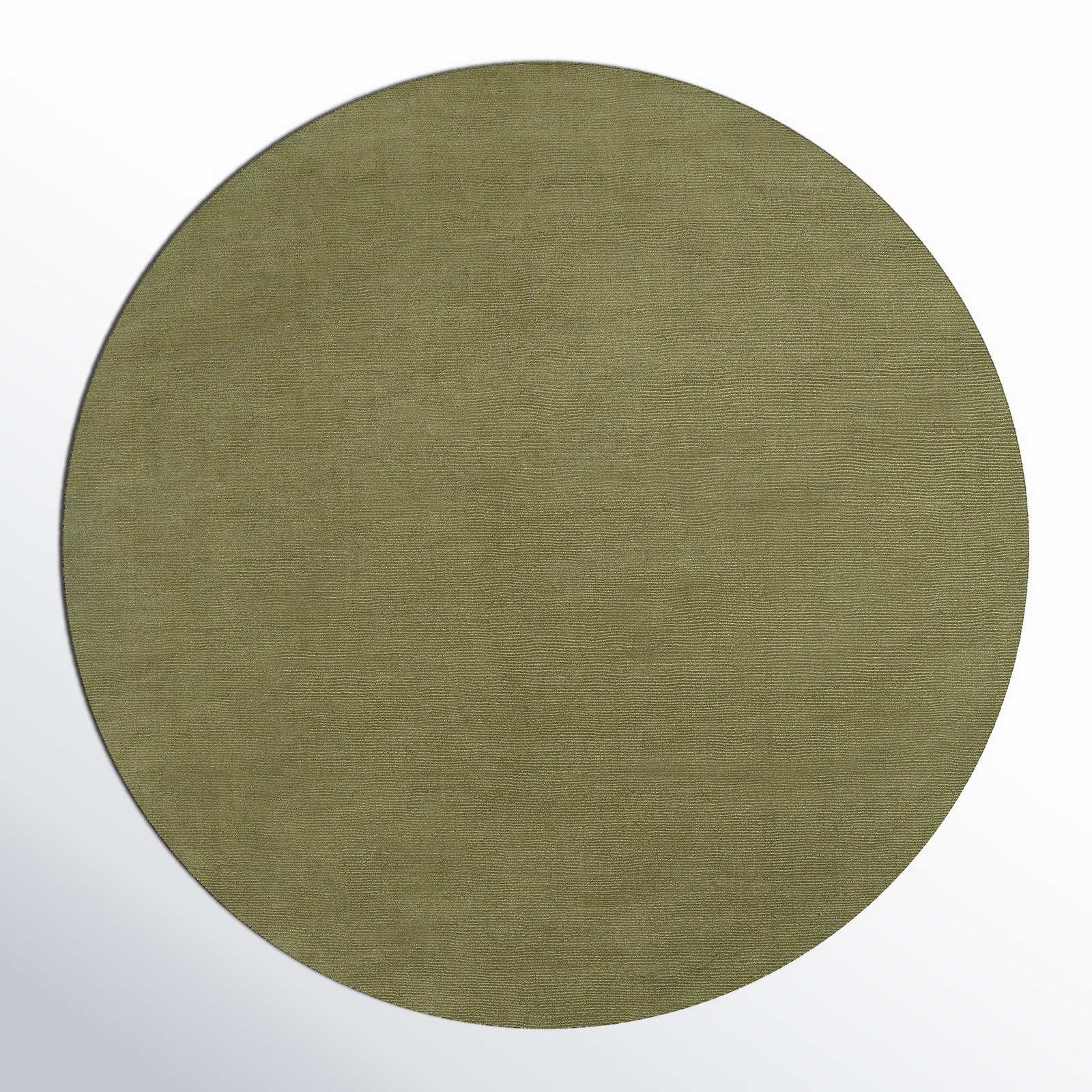 Crowe Sage Hand-Loomed Wool Rug, Round 9'9"