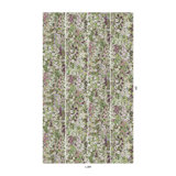 HOLLYHOCKS Wallpaper - Prairie 9'10" - full height wallpaper