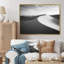 Dunes noires et blanches photo IV sur toile-353307746-353307774