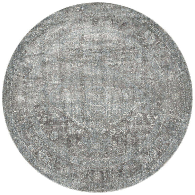 Riko Oriental Indoor Rug, Round 5'3"