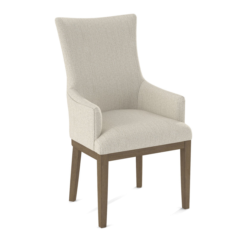 19'' H Upholstered Armchair, 61493-88, Weathered Gray
