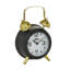 Horloge traditionnelle en acier inoxydable noir-1240237358
