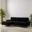 Canapé modulaire en L avec repose-pieds 102,42 po pour salon-1432489258