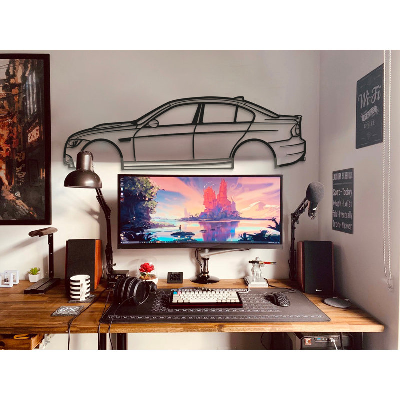 No Frame Print on Metal, 49cm H x 15cm W