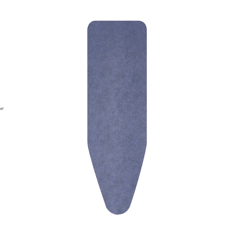 Code B (moyen) Housse et planche à repasser (49 x 15 po), Bleu denim