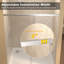 Porte de douche coulissante simple sans cadre 60 po x 72 po, verre trempé transparent, finition chromée, poignée en acier inoxydable | Idée de cadeau-122611911