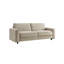 Ensemble de canapé modulaire en velours côtelé moderne et minimaliste, beige, doux et confortable pour un usage quotidien-129380511