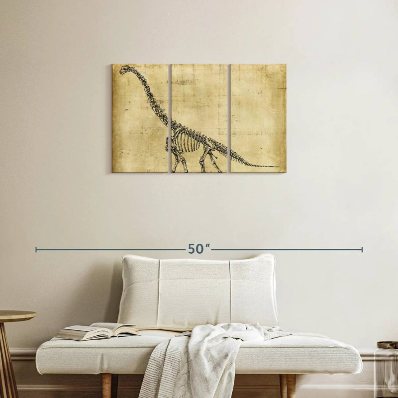 Brampt Brachiosaurus Study, 20" H x 33" W
