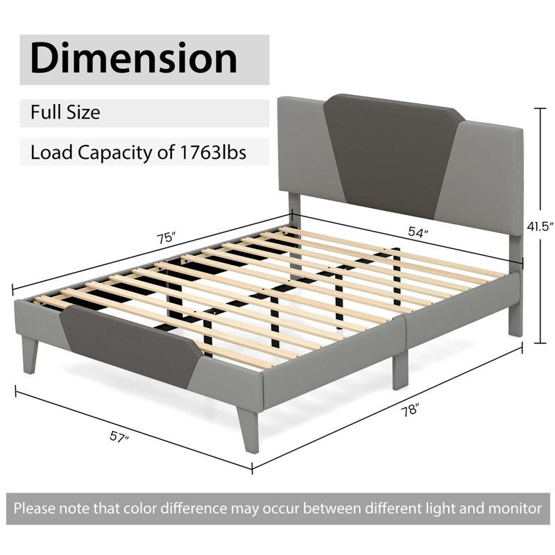 Liziewski Upholstered Platform Bed, Full / Double