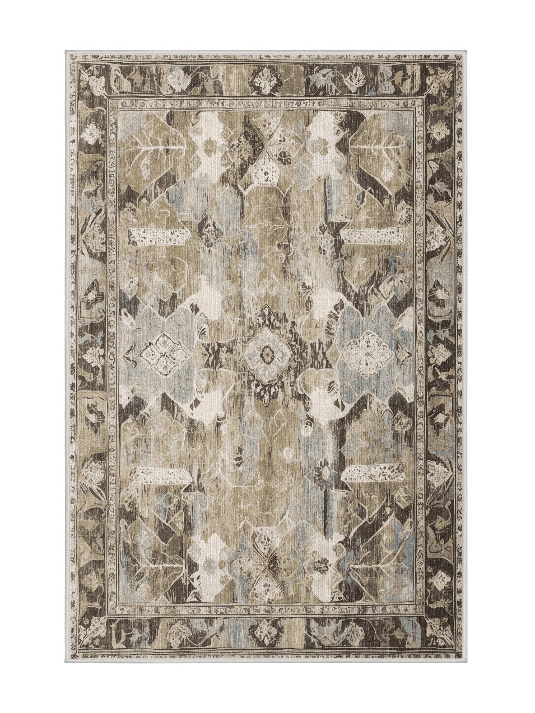 Bungalow Rose Royal Insignia Rug | Wayfair