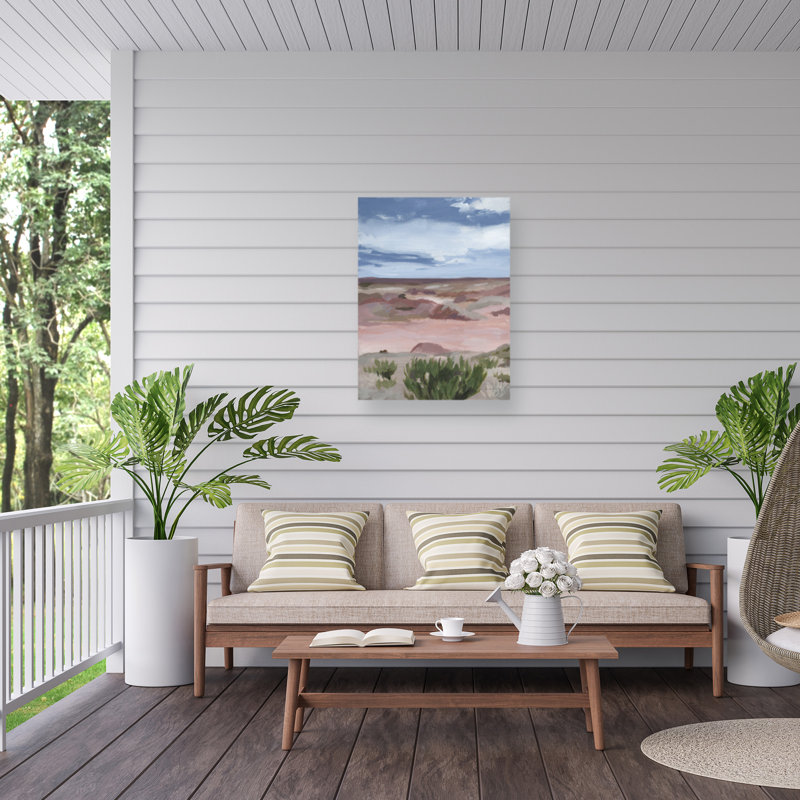 Toile d'extérieur Pamela Munger Petrified Forest, H 19 po x l 14 po