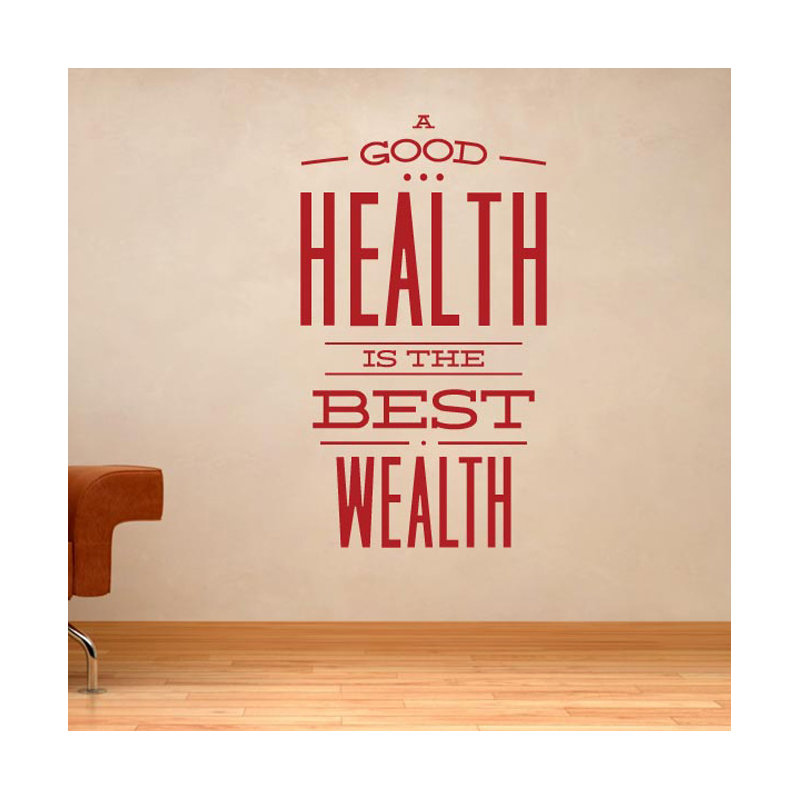 Wall Decal, Dark Red, Large