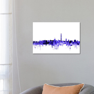 Washington, DC Skyline by Michael Tompsett - Wrapped Canvas Gallery-Wrapped Canvas Giclée