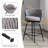 Upholstered And Swivel Bar Stool & Counter Stool-1463403499