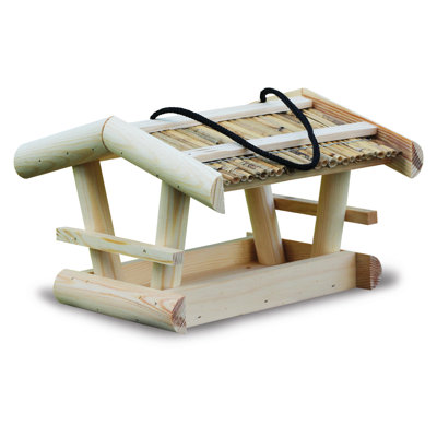 Gaubert Wood Suspended Feeding Station