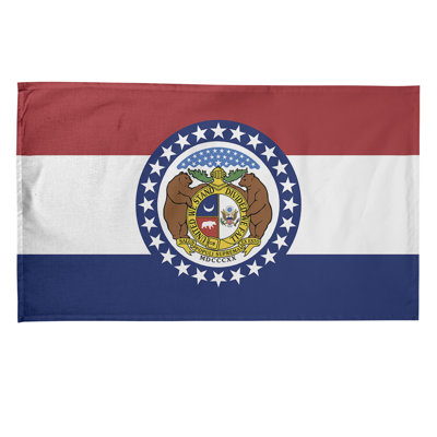 Serviette de thé à drapeau missouri