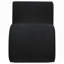 Chaise courbée rembourrée sans accoudoirs Charcoal Boucle-409058644